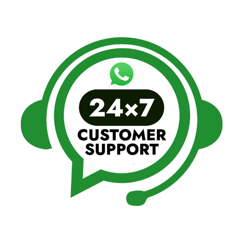 24x7 WhatsApp support